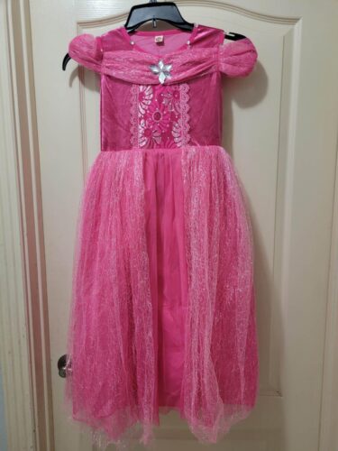 Sleeping Beauty Aurora Cosplay Girls LED Dress photo review