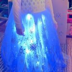 Frozen Princess Elsa LED Light Up Dress photo review