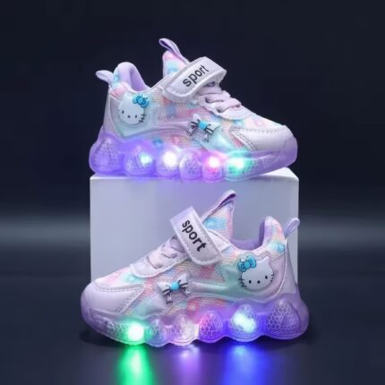 Hello Kitty LED Light Baby Girl Shoes