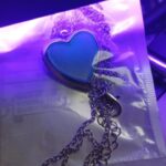 Glow-In-The-Dark Heart Photo Locket Pendant photo review