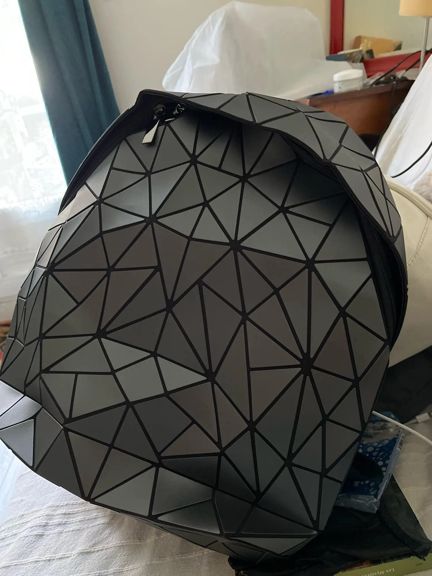 Geometric Luminous Travel Backpack photo review