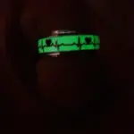 Glow In the Dark Ring Stainless Steel photo review