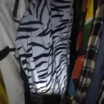 Men's Outwear Reflective Jacket Zebra Pattern Hip Hop Waterproof photo review