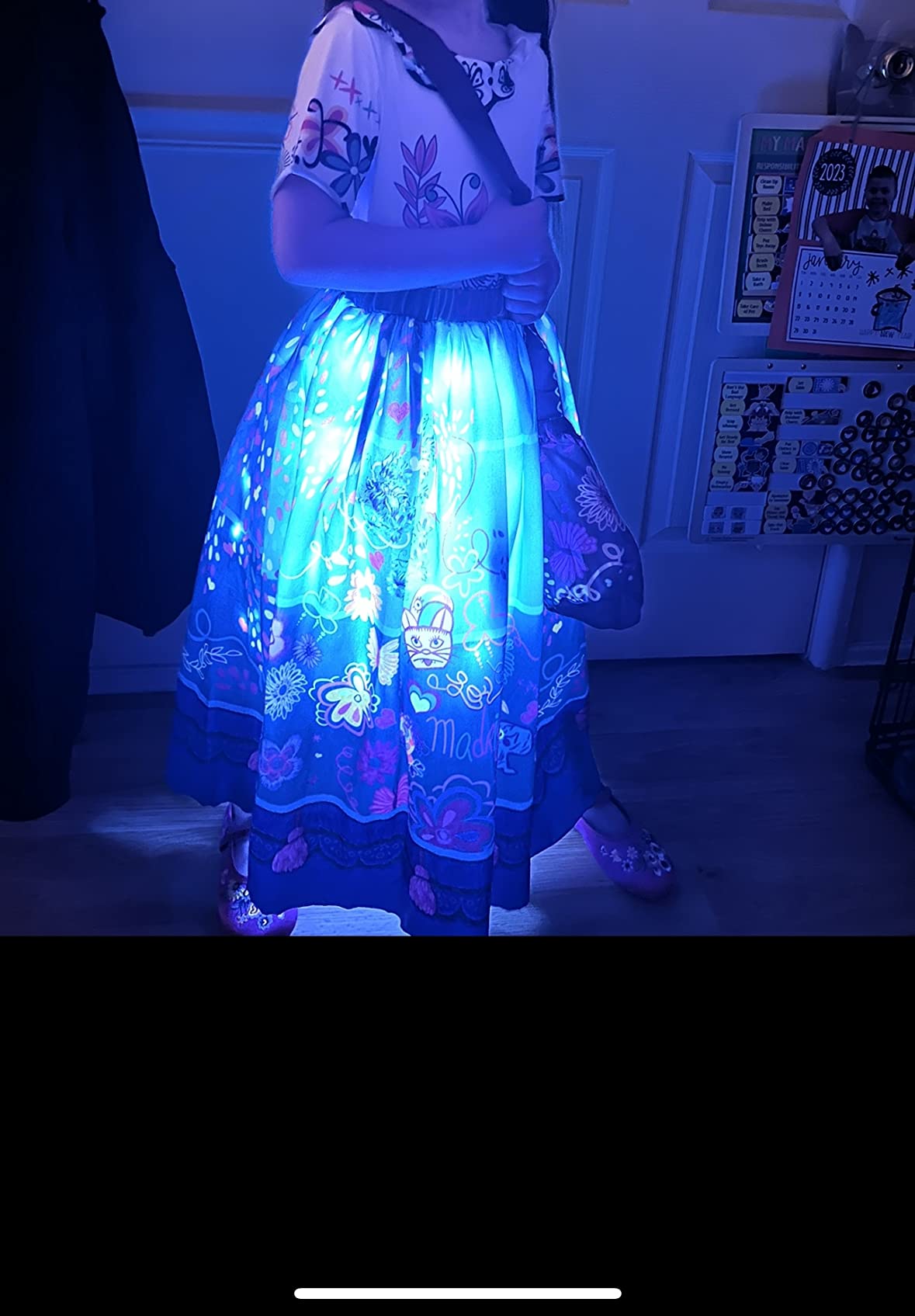 Encanto Mirabel Princess LED Light Up Dress photo review