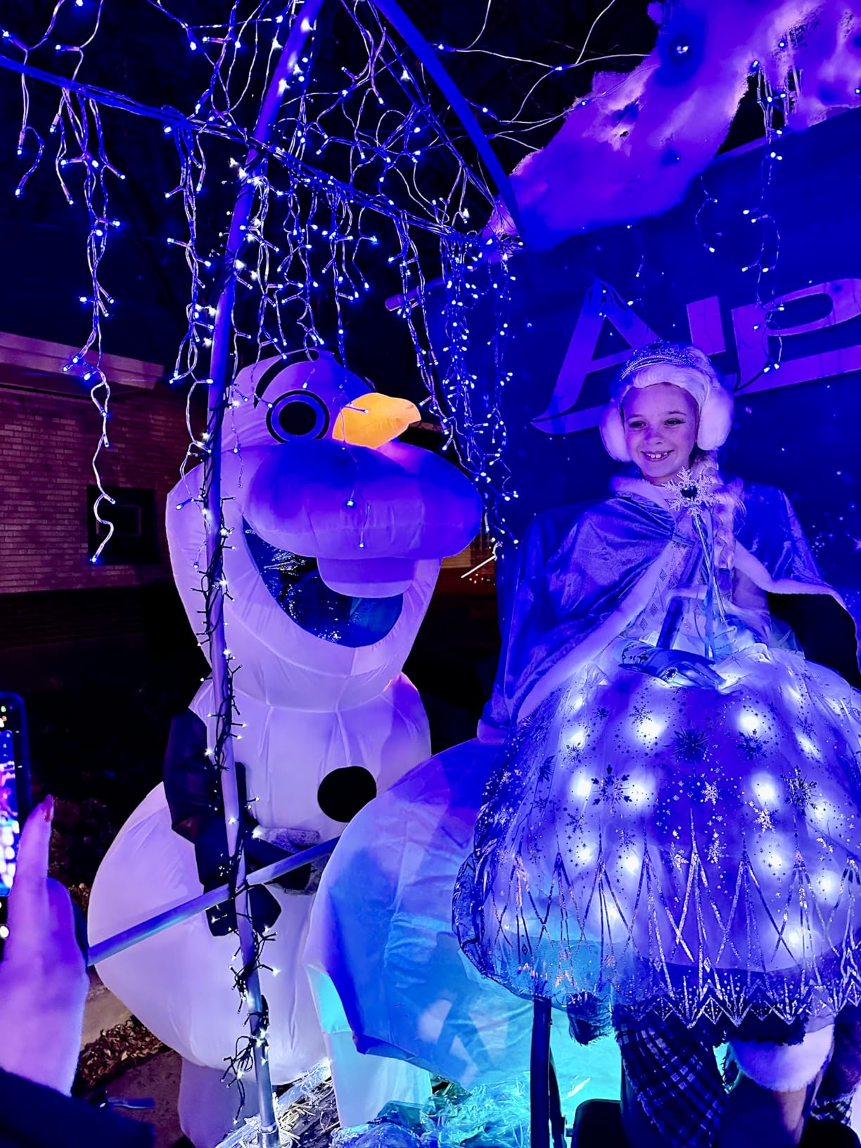 Frozen Princess Elsa LED Light Up Dress photo review