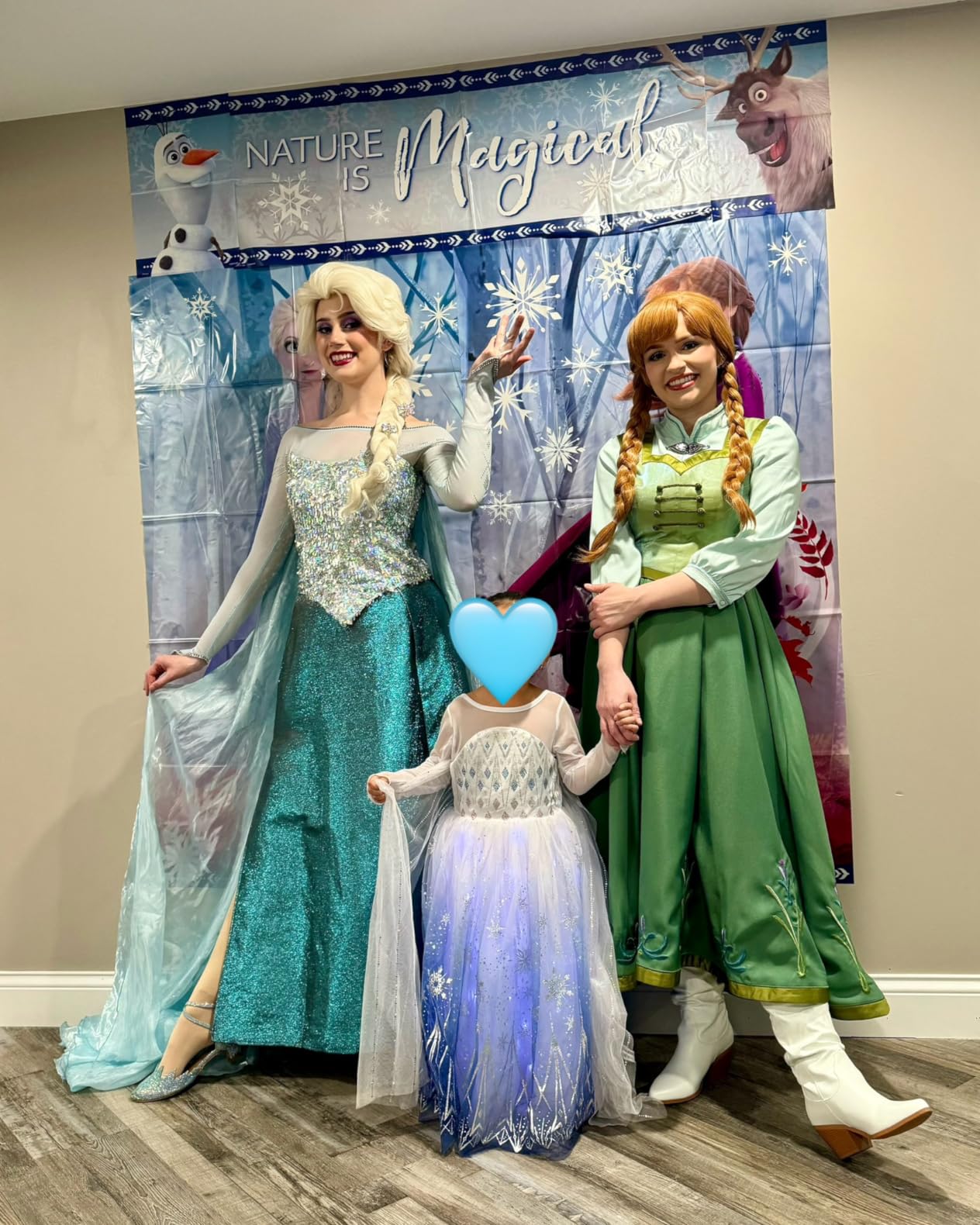 Frozen Princess Elsa LED Light Up Dress photo review