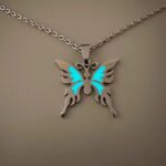 Luminous Glowing Butterfly Pendant photo review