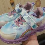 Girls LED Light Princess Elsa Shoes photo review