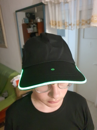 LED Luminous Baseball Cap photo review