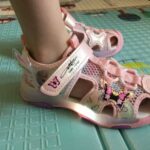 Girls' Casual LED Light Summer Shoes photo review